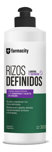 Crema De Peinar Hair Farmacity Rizos Definidos X 300 Ml