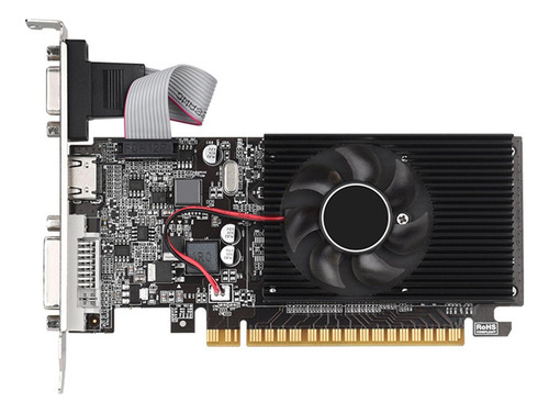 Placa Gráfica Gt210 1g Com Porta Dvi Vga Para Placa