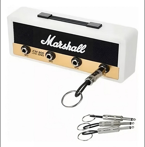 Porta Llaves - Amplificador - Marshall - Blanco