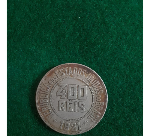 Moneda 400 Réis De Brasil