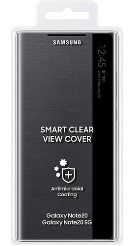 Samsung Clear View Cover Case Para Galaxy Note 20 Normal  
