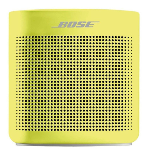 Parlante Bose SoundLink Color II portátil con bluetooth waterproof yellow citron 