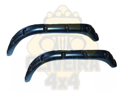 Imagem 8 de 10 de Alargador Para Lama Cj5 Jeep Willys Redondo Fibra