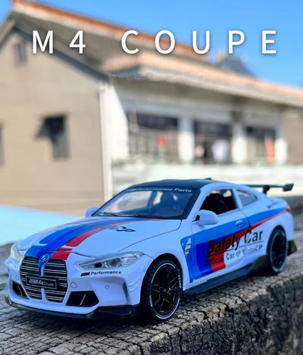Auto Bmw M4 Track Edition, Escala 1:32 De Colección Con Caja