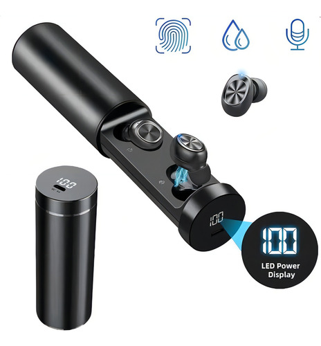 Audífonos Inalámbricos Con Bluetooth In-ear Touch Pull