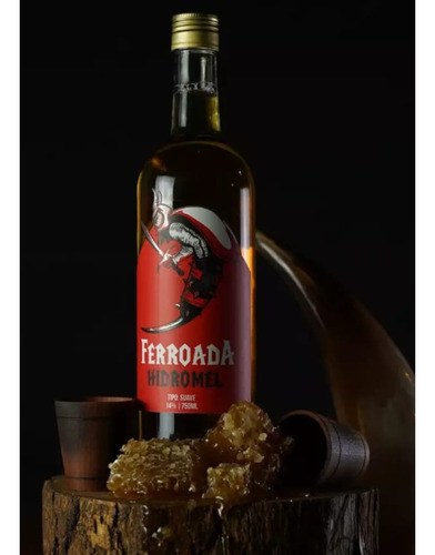 Bebida Hidromel Ferroada Suave 750ml Original Viking