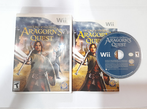 Lord Of The Rings Aragorn's Quest Completo Para Nintendo Wii