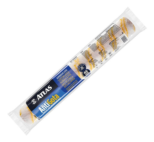 Rolo Para Pintura Anti-gota 46cm Original 2 Listras Atlas