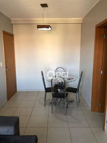 Imagem 4 de 19 de Apartamento Com 1 Dormitório Para Alugar, 45 M² Por R$ 1.100,00/mês - Jardim Palma Travassos - Ribeirão Preto/sp - Ap6182