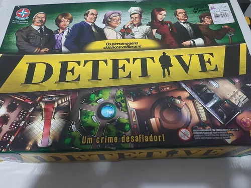 Jogo Clássico e Antigo Detetive da Estrela de 1977