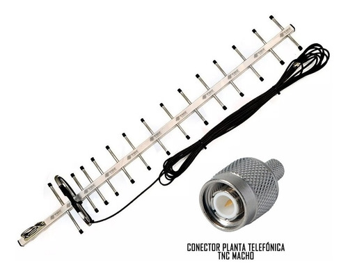 Antena Amplificadora De Señal Yagi 17db Para Amplimax