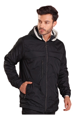 Chaqueta Hombre Deportiva Impermeable Ovejera Invierno Con Capota Capucha Abrigo Moda Masculina Liviana Urbana Ropa De Calle Calidad Premium