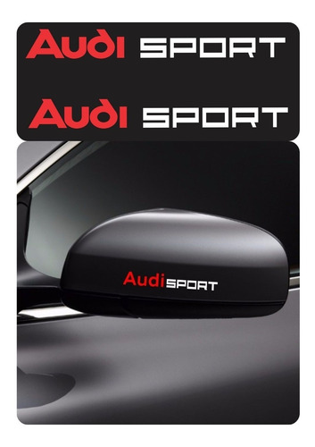 Kit Adesivo Retrovisor Audi Sport A3 S3 Tt A1 A4 Ca-12014