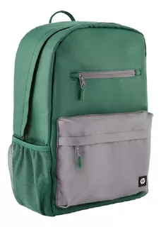 Hp 7j595aa, Mochila Campus Para Portatil De 15.6 Verde