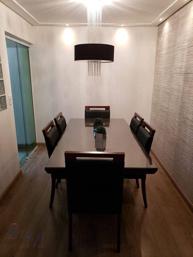 Imagem 4 de 17 de Sobrado Com 3 Dormitórios À Venda, 156 M² Por R$ 650.000,00 - Vila Metalúrgica - Santo André/sp - So0375
