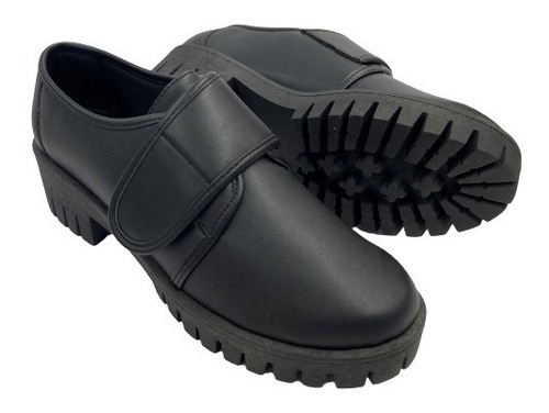 Imagen 2 de 8 de Zapato Casual Dama Felipe Rentería Moda Escolar Velcro