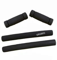 Comprar Puños Playeros Para Bicicleta  (4 Tramos) Negro. Espuma.