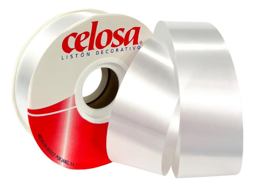 Listón Decorativo Moños Celosa #9 (35 Mm) Rollo 50 Metros