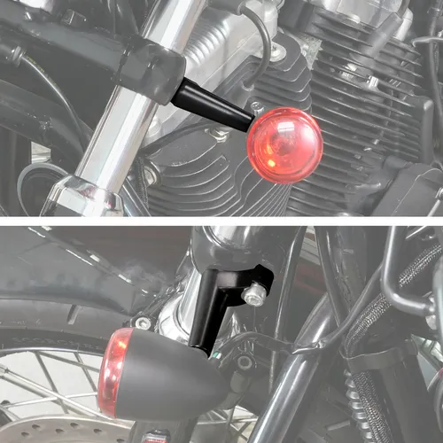 Kit Reubicación Soportes Señal Giro Delanteros Harley Sports