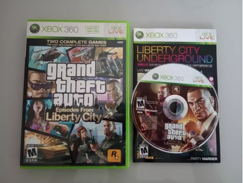 Jogo Grand Theft Auto: Episodes From Liberty City (GTA) - Xbox 360