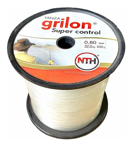 Nylon Grilon Super Control Bobina 1/2kg 0,80 Mm 32kg 830m