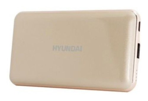Power Bank Hyundai Razor Wireless 10.000 Mah Dorada