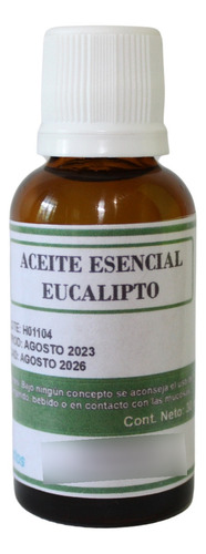 Aceite Esencial Eucalipto 60 Ml