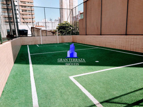 Apartamento Com 3 Dorms, Aviação, Praia Grande - R$ 450 Mil, Cod: 1108 - V1108