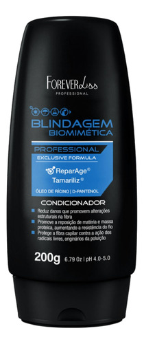 Condicionador Blindagem Capilar Reparação Forever Liss 200g