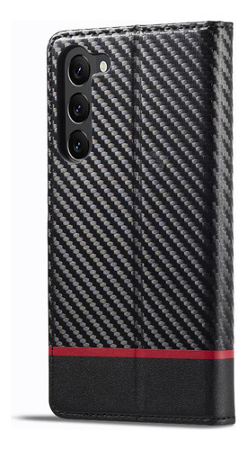 Capa Para Samsung Galaxy S24 /s24 Plus Fibra De Carbono
