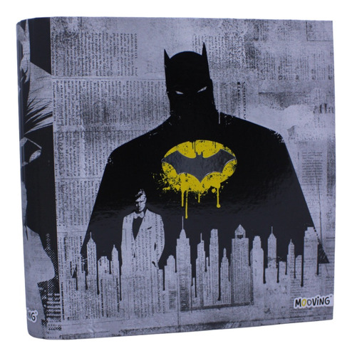 Carpeta N3 Escolar Mooving Batman Gotica Dc Comics Heroes