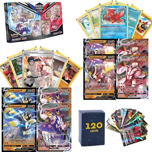 Box Cartas Pokémon Batalha de Liga Urshifu VMAX - Copag