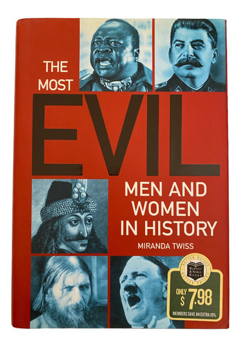 Libro The Most Evil Men And Women In History Miranda Twiss (Usado)
