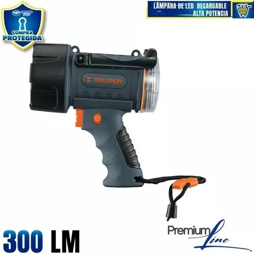 Lámpara De Led 300 Lm Recargable Alta Potencia 12983