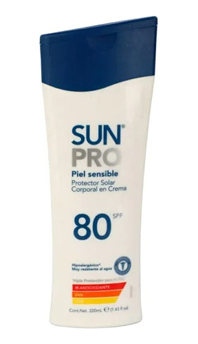 Bloqueador Sun Pro  80 X 220 Ml