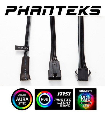 Imagen 4 de 8 de Phanteks Cable Adaptador De Tiras Leds Rgb A La Mother 60cm