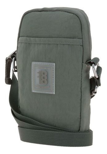 Chenson Crossbody Modelo Zilp Unisex 1866550-a Color Verdedx