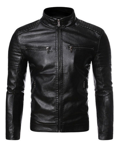 Chaqueta De Cuero Super Promotion Para Hombre