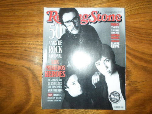 Rolling Stone 219 50 Años De Rock Nacional Manal