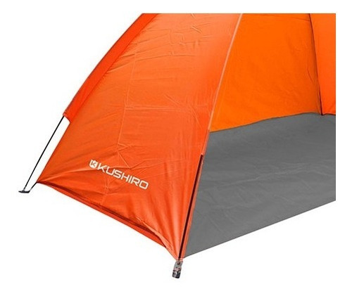 Iglu Carpa Playera 2 Personas Anti Uv Naranja Kushiro