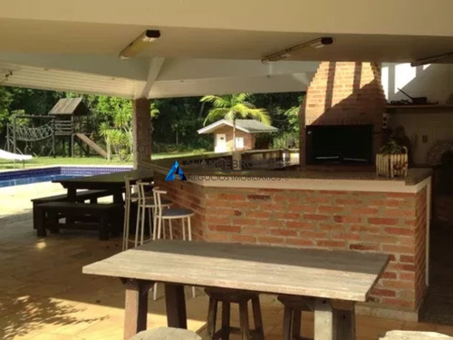 Linda Chácara C/ 4 Suítes, Área De 5.000 M², Cond. Portal Terra Nova, Alto Padrão, Fácil Acesso. - Ch00131 - 33772095