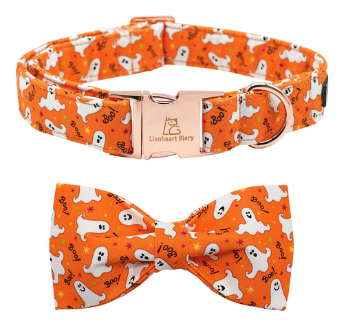 Collar Para Perros Lionheart Glory Halloween Con Pajarita Pa