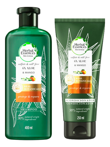 Herbal Essences Aloe & Mango Kit Shampoo + Acondicionador 