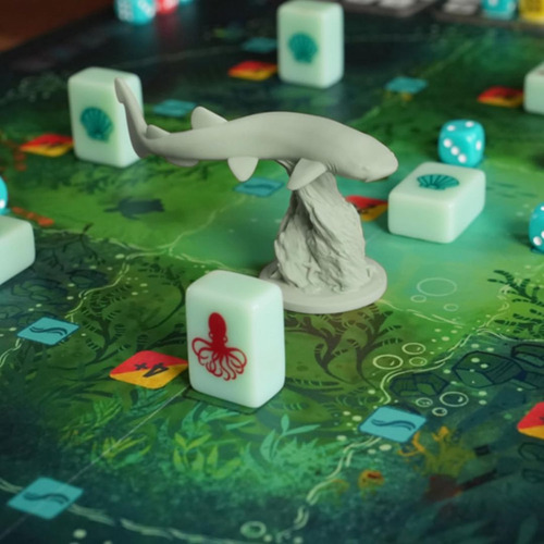 Jogo De Tabuleiro Kelp: Tubarão Vs. Polvo Galapagos