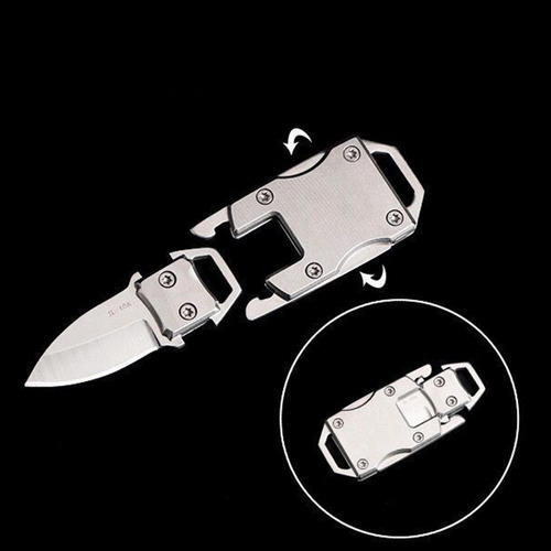 Cuchillo Plegable Multifunción Emergencia Supervivencia