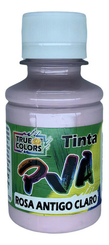 Tinta Pva Fosca Cores True Colors 100ml Cor Rosa Antigo Claro