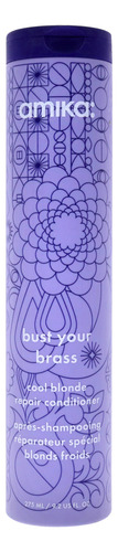 Acondicionador Amika Cool Blonde 9.2 Para Rubio, Plateado Y