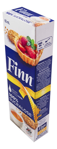 Adoçante Finn líquido sem glúten 65 mL