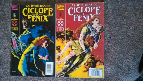 Gibi - As Aventuras De Ciclope E Fênix - 1 E 2 Marvel Comics