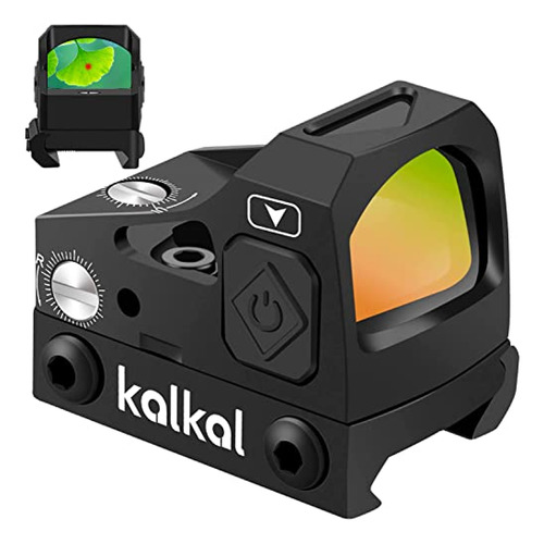 Mira De Punto Rojo Para Pistola  Kalkal Red Dot Sight, 2 Moa